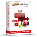 Simlab 3D PDF exporter for AutoCAD