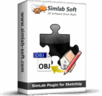 SimLab OBJ exporter for Sketchup