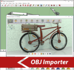 SimLab OBJ importer for SketchUp